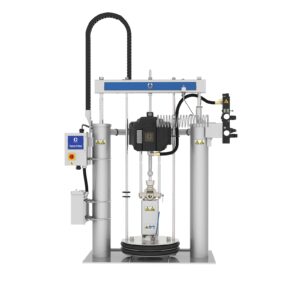 68:1 TOFw Check-Mate Severe Duty, Heated, 55 Gal (200L) D200s, 55 Gal (200L) Platen, Aluminum Platen, EPDM, 240V, No ADM<p>Part Number: WMC63G3