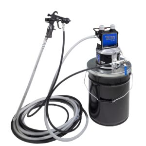 Triton SST Spray Package, Pail Mount, Stellair ACE Air Spray Gun, 0.055 in (1.4 mm) nozzle, 25 ft (7.6 m) fluid and air hose<p>Part Number: 2006381