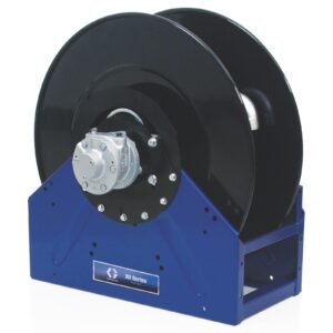 XD70, Air/Water/Diesel Fuel/WOE, 1-1/2 in. (38 mm) Inlet/Outlet, Bare Reel (1-1/2 in. X 50 ft. (38 mm X 15 m), NPT, Hydraulic Motor, Metallic Blue<p>Part Number: 24R512