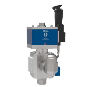 Axial Dispense Valve, Heated, Direct Mount Solenoid<p>Part Number: 26B451