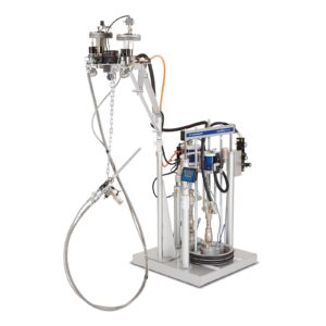 55/5 gal (200/19 L) AGP-P100 Polysulfide Machine with Boom<p>Part Number: 24R815