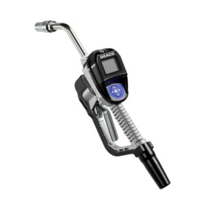 Pulse Mobile Metered Dispense Valve for Oil Applications - 3/4 NPT, Rigid Extension, High Flow Nozzle<p>Part Number: 125M329