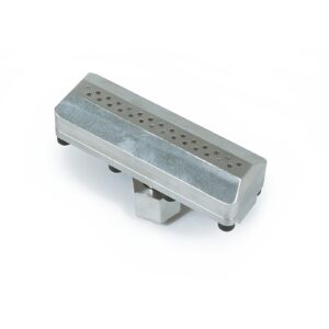 MOLSA Head with check valve assembly, 2 inches (50 mm) wide, 0.041 inch (1.04 mm) orifice<p>Part Number: 24W452