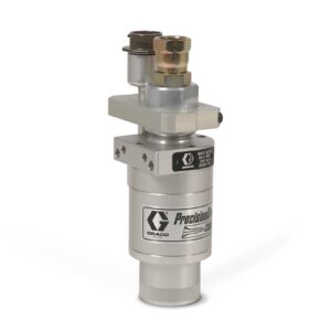 Compact PrecisionSwirl Orbital Dispenser, 0.018 in (0.5 mm) Coupler Offset for Larger Bead Widths Typical for Seam Sealing Applications<p>Part Number: 289261