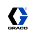 The image shows the GRACO logo with a stylized black and blue G above the bold, black text GRACO on a white background, representing quality industrial service equipment in Sault Ste. Marie.